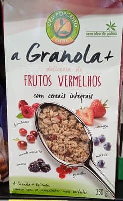 Granola Cem Porcento Frutos Vermelhos