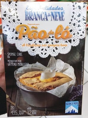 Pão de Ló Branca de Neve