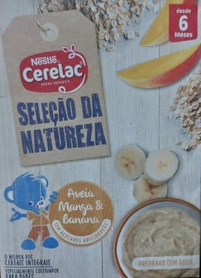 Farinha Láctea Cerelac Integral Aveia Manga e Banana