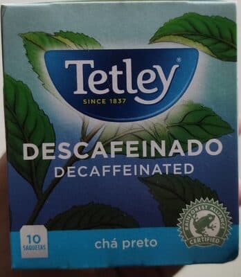 Chá Tetley Preto Descafeinado