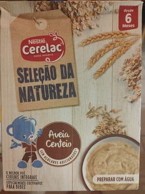 Farinha Láctea Cerelac Cereais Integrais Aveia e Centeio