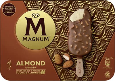 Gelado Magnum Amêndoas