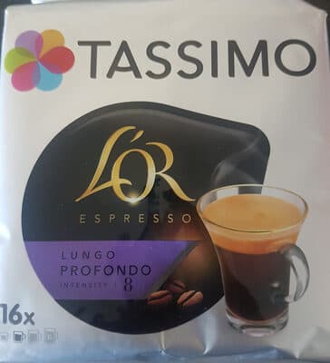 Cápsulas Tassimo L'or Café Lungo Profundo