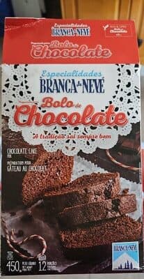Bolo Branca de Neve Chocolate