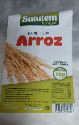 Farinha Salutem Arroz