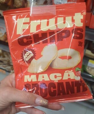 Snack Fruut Maçã Vermelho Doce sem Açúcar