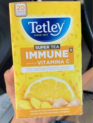 Infusão Tetley Immune Vitamina C