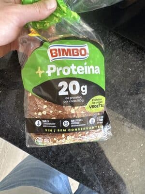 Pão com Codea Bimbo Proteína