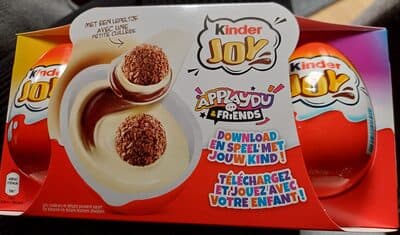 Ovo de Chocolate Kinder Joy T3 com Surpresa