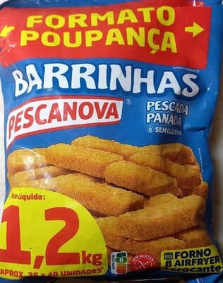 Barrinhas Pescanova Pescada Panada S/Gluten