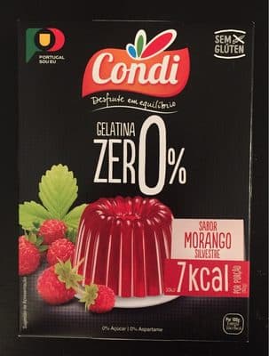 Gelatina Condi Zero Morango Silvestre
