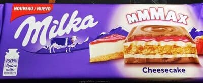 Chocolate Milka Leite Cheesecake