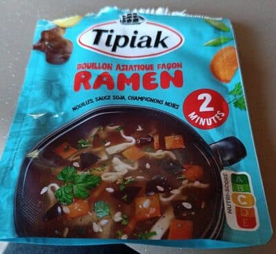 Sopa Instantânea Tipiak Ramen Asiático