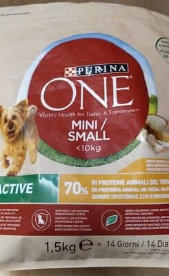 Ração para Cão Purina ONE Mini Active com Frango