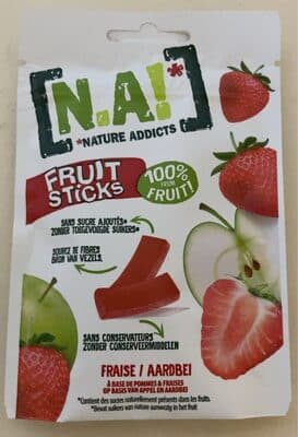 Tiras Nature Addicts Fruta Morango