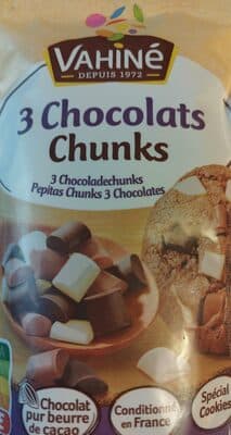Pepitas Vahiné 3 Chocolates