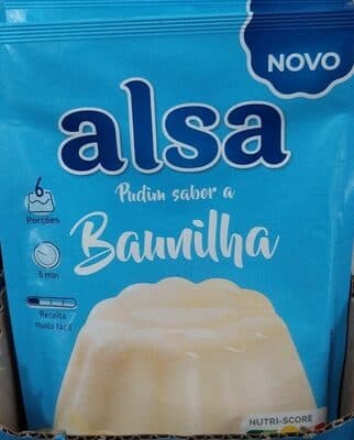 Pudim Alsa Baunilha