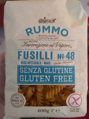 Massa Rummo Fusilli sem Glúten