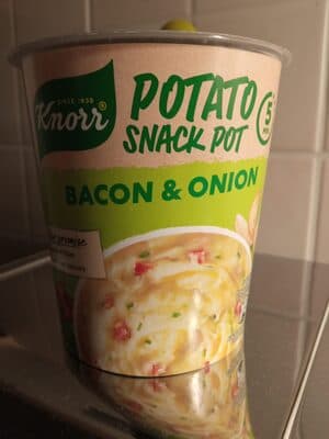 Pot Knorr Puré Bacon e Cebola