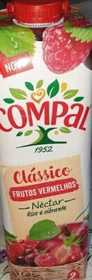 Néctar Compal Clássico Frutos Vermelhos