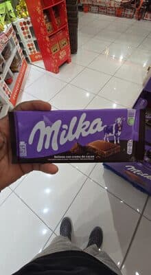 Chocolate Milka Creme de Cacau