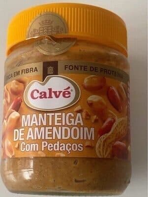 Manteiga Calvé Amendoim Pedaços