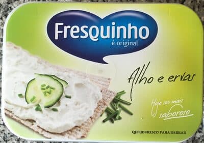 Queijo para Barrar Fresquinho Alho & Ervas