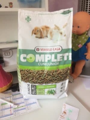 Comida Coelho Versele Laga Cuni Junior