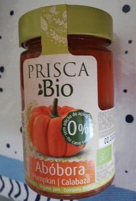 Doce Prisca sem Açúcar Abóbora BIO