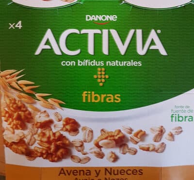 Iogurte Activia Bifidus Aveia e Nozes