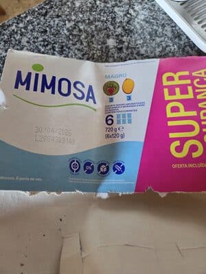 Iogurte Mimosa Aroma Magro Morangokiwi e Manga Leve 6 Pague 4