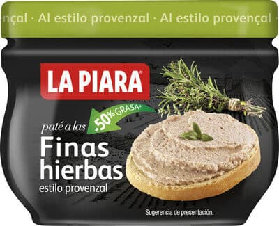 Paté Figado de Porco La Piara C/Ervas Finas