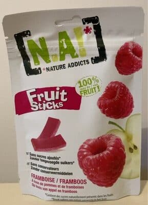 Tiras Nature Addicts Fruta Framboesa