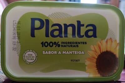 Creme Vegetal Planta para Barrar Sabor Manteiga