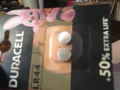 Pilha Alcalina Duracell LR44 Pack