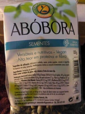 Sementes Cem Porcento Abóbora