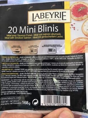 Mini Blinis Labeyrie