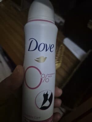 Desodorizante Spray Dove Invisible Care 0% Aluminio