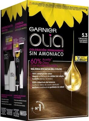 Coloração Olia Garnier Castanho Dourado 5.3
