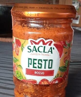 Molho Sacla Pesto Rosso
