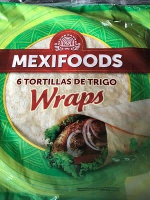 Tortilha Mexifoods de Trigo Wraps