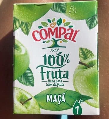 Sumo Compal 100% Maçã