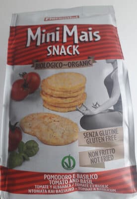 Mini Snack BIO Fiorentini Tomate Manjericão