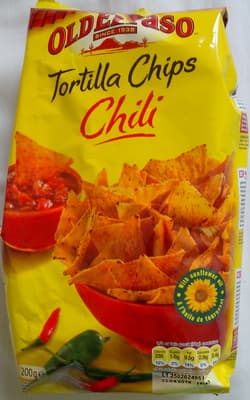 Tortilhas Old El Paso Chips Chili