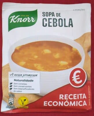 Sopa de Cebola Knorr Economica Po