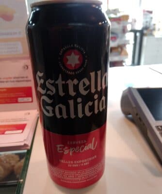 Cerveja Estrella Galicia Especial