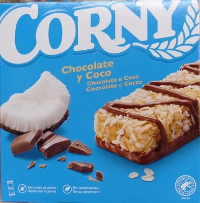 Barra de Cereais Corny Chocolate Côco