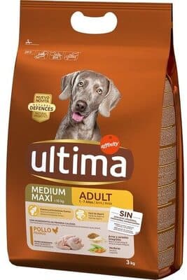 Ração para Cão Ultima Médio/Maxi com Frango