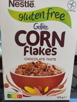 Cereais Nestlé Corn Flakes Go Free com Chocolate sem Glúten