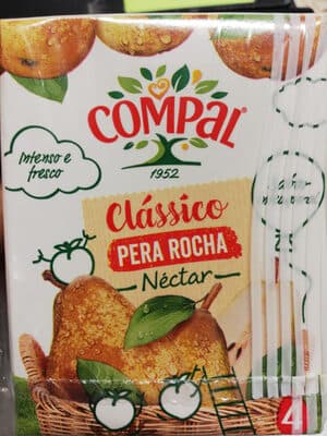 Néctar Compal Clássico Pera Rocha